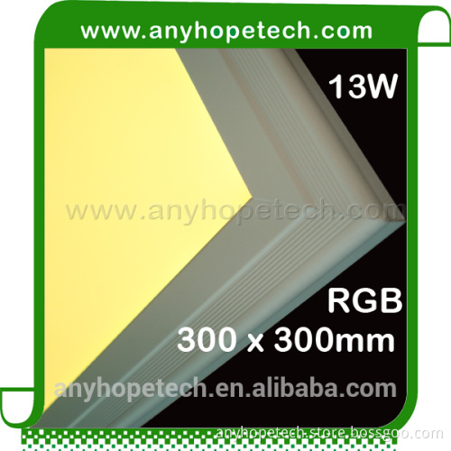 High lumen square recessed dream color 1x1 feet led panel light factory